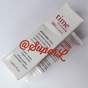 3/$15 NEW PHILOSOPHY TIME IN A BOTTLE AGE-DEFYING SERUM MOISTURIZER